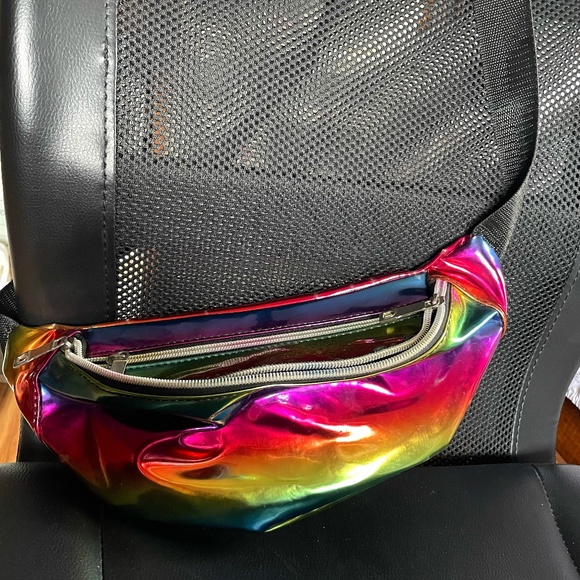 Handbags - Iridescent rainbow fanny pack
